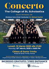 Concerto gratuito - the college of st. scholastica